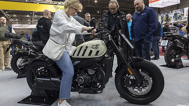 Prvn den vstavy Motocykl Praha 2025