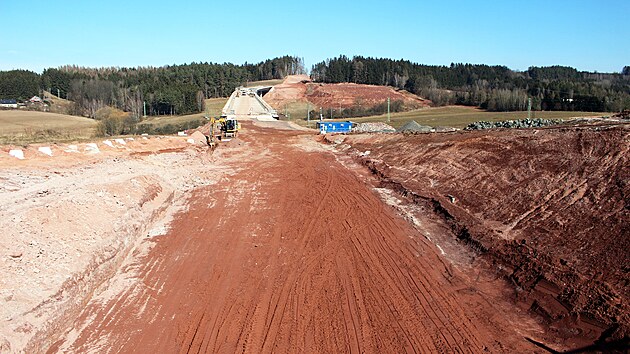 Rozestav�n� osmikilometrov� obchvat Nov� Paky (5. b�ezna 2025)