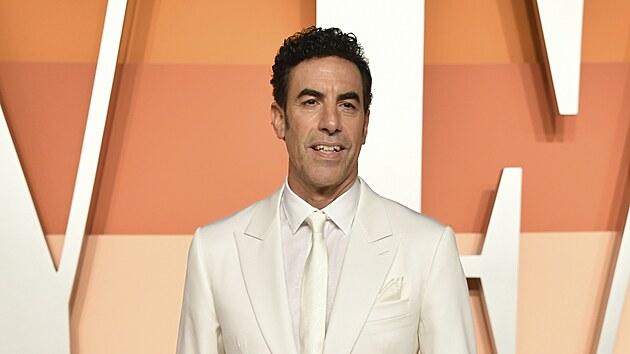 Sacha Baron Cohen na Vanity Fair Oscar Party v Los Angeles (2. bezna 2025)