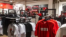 Kamenný obchod fotbalové Slavie