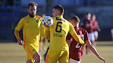 Momentka z utkání Vyso�ina Jihlava vs. Sparta Praha B.