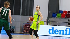 Gabriela Andlová z USK Praha v zápase s Ostravou.