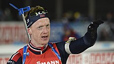 Johannes Thingnes Bö po sprintu v Novém M�st� na Morav�.