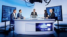 Kulatý st�l na téma p�ipravovaného zákony o kybernetické bezpe�nosti. Hosty...