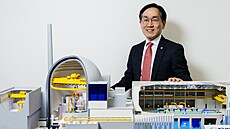Harry Chang, viceprezident projektové kanceláe KHNP pro eskou republiku. (28....