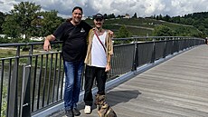 Martin �erný se synem