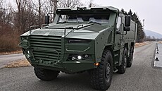 Obrnné vozidlo Tadeas 6x6 od spolenosti Tatra Defence Vehicle, 26. února...