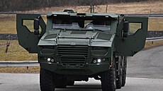 Obrn�né vozidlo Tadeas 6x6 od spole�nosti Tatra Defence Vehicle, 26. února...