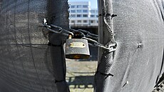 Staveni�t� na Mírovém nám�stí v Ústí nad Labem, kterému se tady ne�ekne jinak...