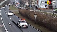 Policie usnadnila pr�jezd Prahou do nemocnice �idi�i s t�ináctim�sí�ním dít�tem