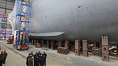 Severní Korea p�edstavila rozestav�nou ponorku s jaderným pohonem. (8. b�ezna...