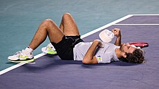 Tomá� Machá� slaví titul na turnaji v Acapulcu.