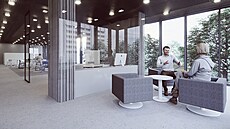 Vizualizace podoby digitaliza�ního a inova�ního centra �erná kostka v Ostrav�...