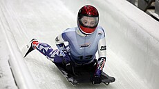 Anna Fernstädtová na MS ve skeletonu.