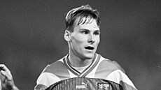 Pavel Nedvd v kvalifikaci na ME 1996