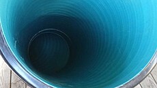 Skluzavka, ve které uvázl dvanáctiletý chlapec (7. bezna 2025)