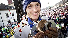 Po píjezdu z olympiády v Soi vítalo Moravce zaplnné námstí. Nyní psobí v...