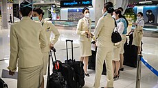 Letu�ky jihokorejských aerolinek Korean Air. (2022)