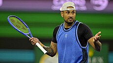 Nick Kyrgios na turnaji v Indian Wells