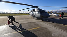„O Black Hawk nás v roce 2023 požádala ukrajinská vojenská rozvědka HUR. Je to...