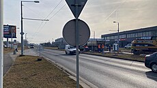 Prázdno a prjezdné bez komplikací. Tak to vypadalo v úterý ráno na kruhovém...