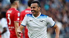 Pedro Rodríguez v dresu Lazia �ím.