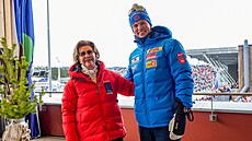 NORSKÁ SLÁVA. Johannesi Klaebovi blahopála k vytouenému zlatu na mistrovství...