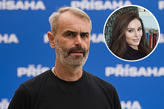 Barbora ��astná (na malém snímku) a Robert �lachta (P�ísaha)