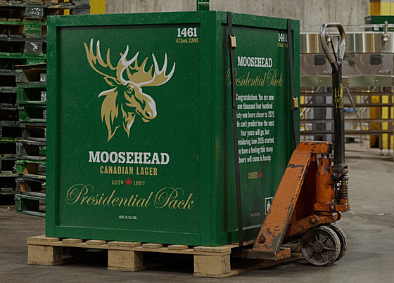 kanada pivovar moosehead pivo trump cla zákazníci