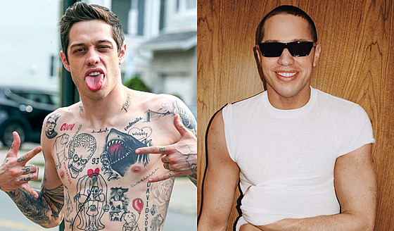 Pete Davidson si nechává z t�la odstranit tetování (2025)