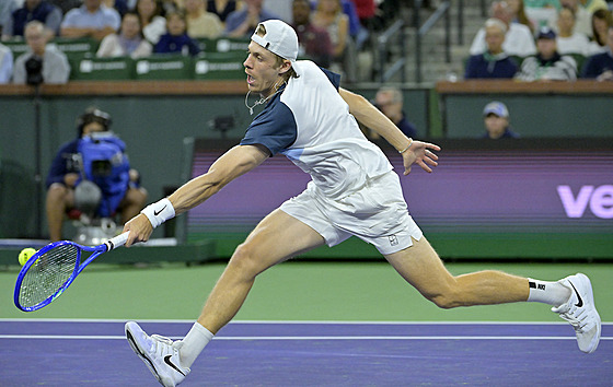 Denis Shapovalov na turnaji v Indian Wells