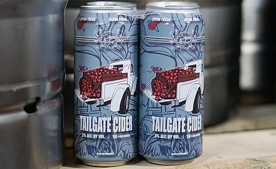 Cider z pivovaru TailGate v Nashvillu
