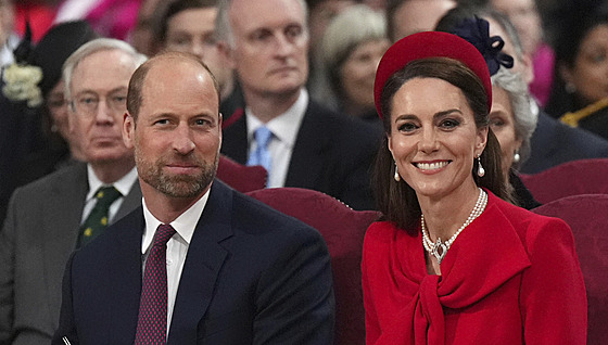 Princ William a princezna Kate (10. března 2025)