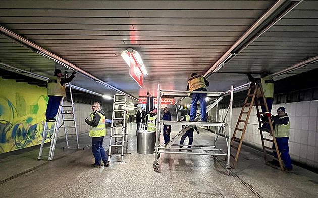 „Červené“ metro na Florenci bude zavřené několik dní, vlaky stanicí jen projíždějí