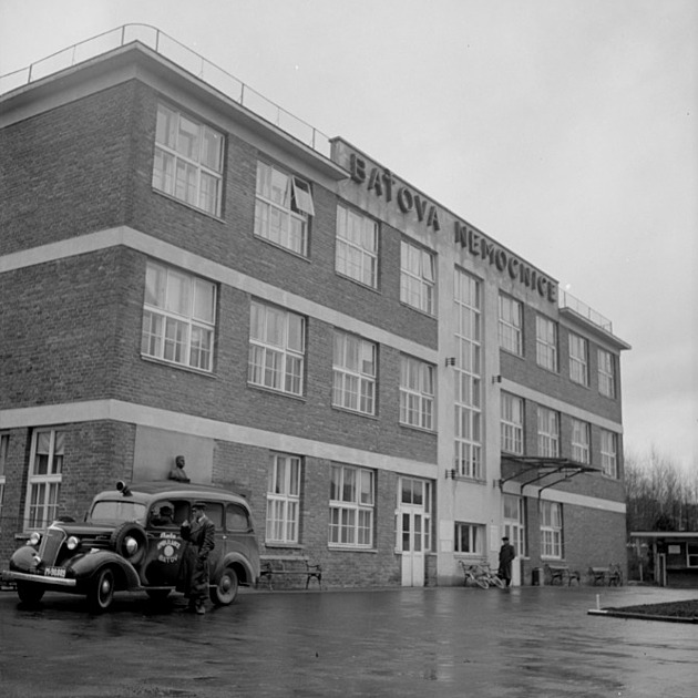 Baova nemocnice ve Zlín byla postavená v roce 1927.
