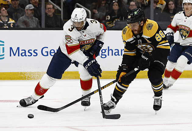 Pastrňák se Zachou zařídili výhru Bostonu, Hronek byl u dvou gólů