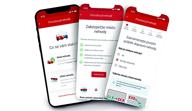 Apka s Pr�vodcem po nehod� motoristy nadchne