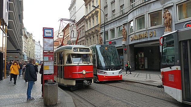 Historický tramvaj