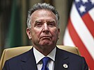 Americký vyslanec pro Blízký východ Steve Witkoff se úastní rozhovoru po...