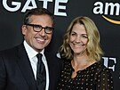 Herec Steve Carell a jeho �ena Nancy Carellová