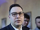 Ministr zahraniních vcí Jan Lipavský na konferenci Nae bezpenost není...