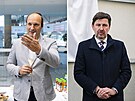 Primtor Jihlavy Petr Ryka a starosta Tebe Pavel Pacal