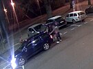 V nedalek ulici Jana Masaryka nastoupili oba mui po tet hodin rno do...