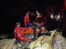 Hasii z Olomouckho kraje cviili v Moravskm krasu.