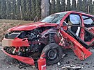 Ve fabii se lehce zranili t�i mladíci.