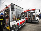 Brno se rozlouilo s trolejbusy 21Tr. Na slavnostn akci pily stovky lid....