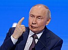 Ruský prezident Vladimir Putin na sjezdu Ruského svazu prmyslník a...