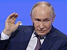 Ruský prezident Vladimir Putin na sjezdu Ruského svazu prmyslník a...
