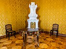 Obnoven csask pokoj na nchodskm zmku