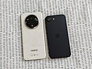 Apple iPhone 16e a Realme 14 Pro+